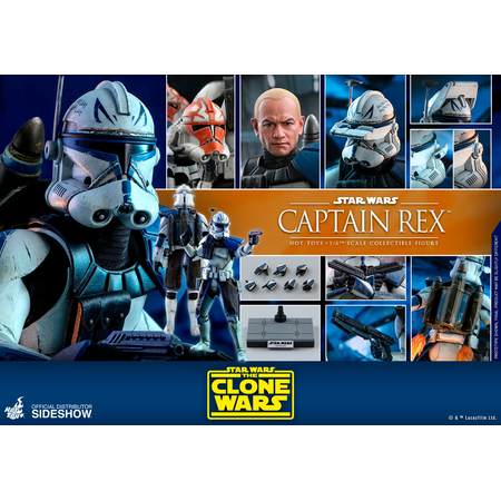 Star Wars: The Clone Wars Captain Rex 1:6 figure Hot Toys 906349