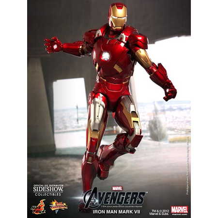 The Avengers Iron Man Mark VII Figurine 1:6 Hot Toys (MMS185) 901897