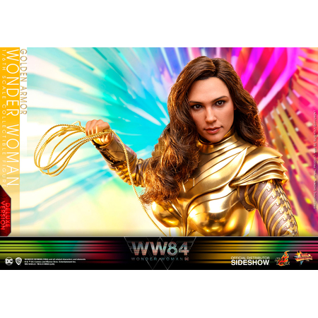 Wonder Woman avec Armure dorée VERSION DE LUXE figurine 1:6 Hot Toys 906348