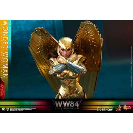 Wonder Woman avec Armure dorée VERSION DE LUXE figurine 1:6 Hot Toys 906348