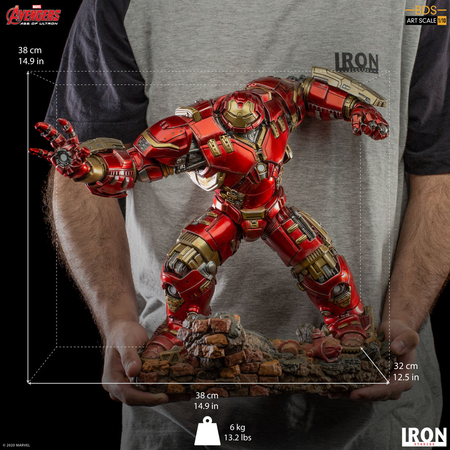 Hulkbuster Statue 1:10 Iron Studios 906721
