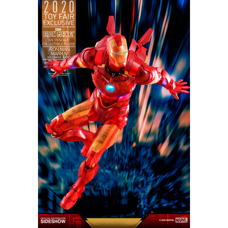 Iron Man Mark IV (Holographic Version) 1:6 figure EXCLUSIVE Hot Toys 906328