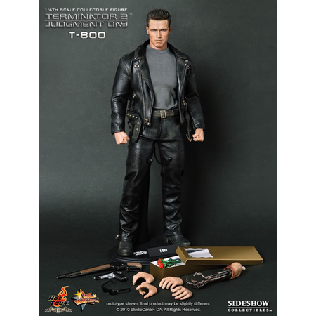 Terminator 2 T-800 figurine 1:6 Hot Toys MMS117