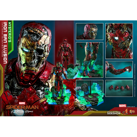 Mysterio's Iron Man Illusion figurine 1:6 Hot Toys 906794