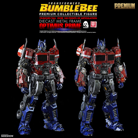 Optimus Prime Premium Scale Collectible Figure 19-inch Threezero 906505