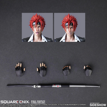Final Fantasy VII Remake Reno figurine 11 pouces Square Enix 906363