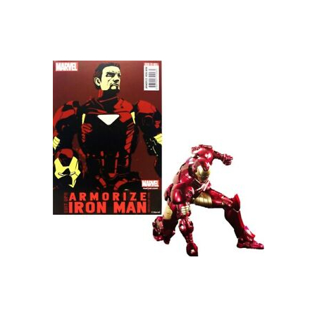 Sentinel Armorize Iron Man Metallic version D4Toys