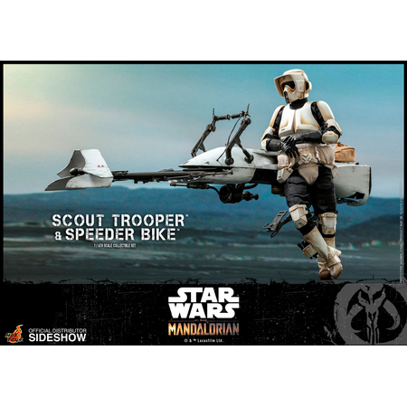 Scout Trooper et Speeder Bike (The Mandalorian) 1:6 Hot Toys 906340