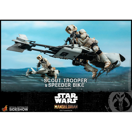 Scout Trooper et Speeder Bike (The Mandalorian) 1:6 Hot Toys 906340