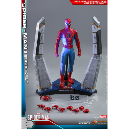 Spider-Man (Spider Armor - MK IV Suit) figurine 1:6 Hot Toys 906512 VGM43