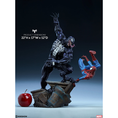 Spider-Man vs Venom Maquette (22-inch) Sideshow Collectibles 200561