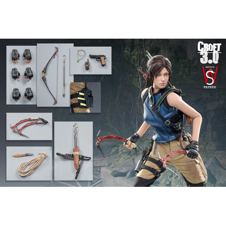 Croft 3_0 (style Lara) figurine 1:6 SW Toys SW-FS031