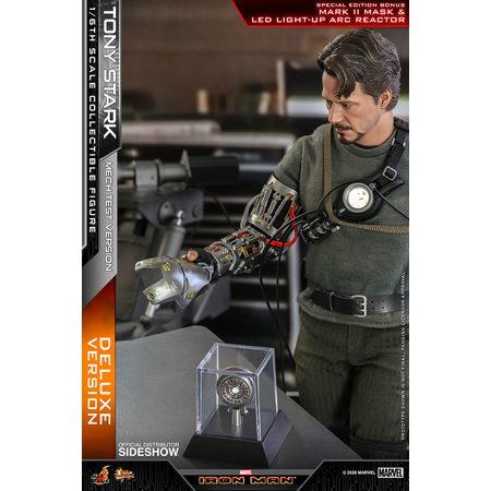 Tony Stark (VERSION DE LUXE Mech Test) figurine 1:6 Hot Toys 906793