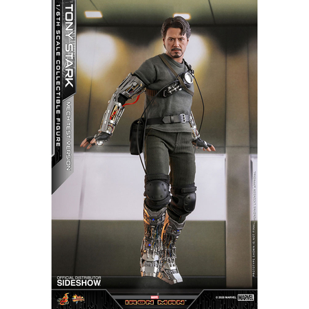 Marvel Tony Stark (Mech Test Version) 1:6 figure Hot Toys 906709 MMS581