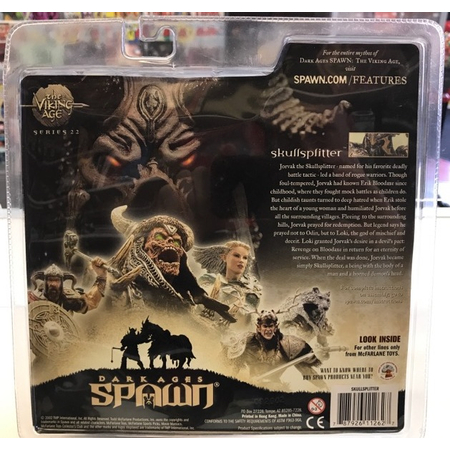 Spawn Dark Ages The Viking Age Skullsplitter 7 inch McFarlane 22R3