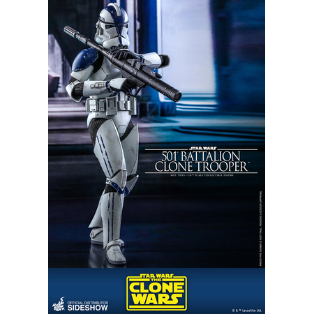 501st Battalion Clone Trooper (Version régulière) figurine 1:6 Hot Toys 906958