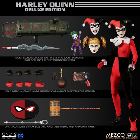One-12 Collective DC Harley Quinn - Deluxe Edition Mezco Toyz