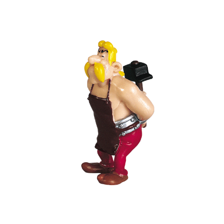 Astérix Forgeron Cetautomatix Figurine 7cm Plastoy