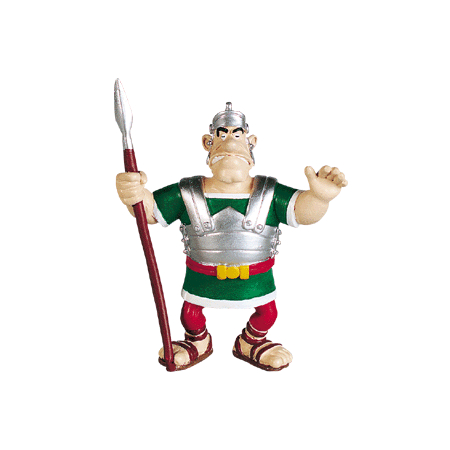 Astérix Légionnaire avec Lance Figurine 7cm Plastoy