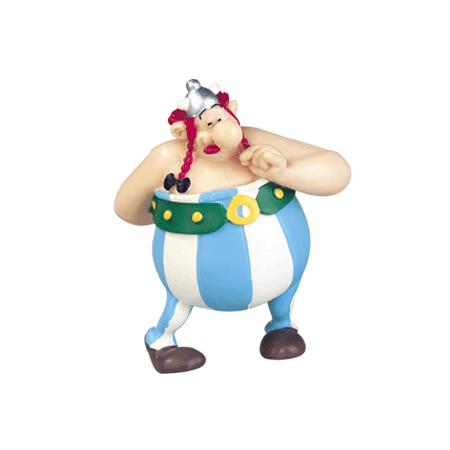 Astérix Obélix Bouquet de Fleurs Figurine 7cm Plastoy