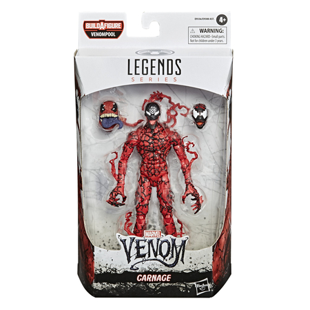 Marvel Legends Venom Carnage (BAF Venompool) figurine échelle 6 pouces Hasbro E9336