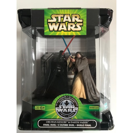 Star Wars Power of the Jedi 25e Anniversaire - Obi-Wan Kenobi & Darth Vader Le duel final Hasbro
