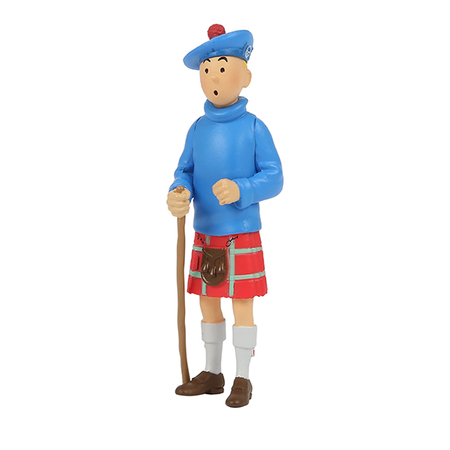 Tintin Kilt Figurine 8cm Moulinsart