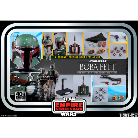 Boba Fett ESB 40th Anniversary 1:6 figure EXCLUSIVE Hot Toys 906324 MMS574