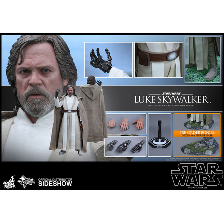 Star Wars The Force Awakens Luke Skywalker Sixth Scale Figure Hot Toys 902776