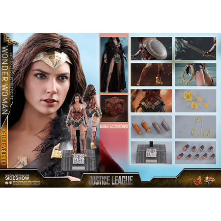 Wonder Woman Justice League Movie Masterpiece Series version Deluxe figurine échelle 1:6 Hot Toys 903121