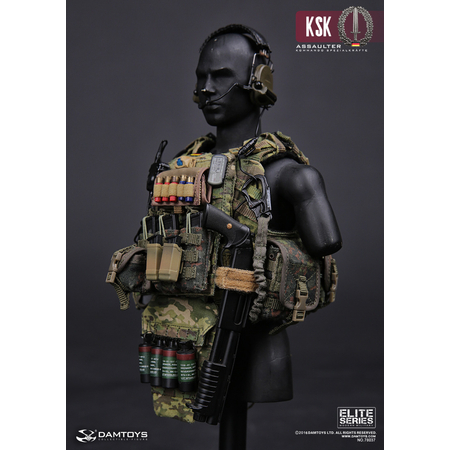 KSK-Kommando Spezialkräfte Assaulter Elite Series Modern Military 1:6 figure Dam Toys 78037