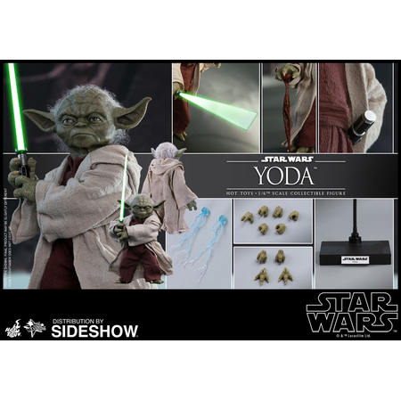 Star Wars Épisode II: L'Attaque des Clones Yoda figurine 1:6 Hot Toys 903656 MMS495