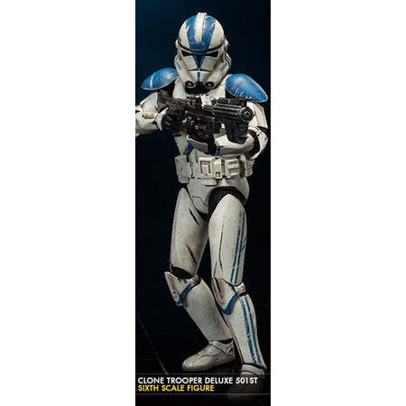 Star Wars Clone Trooper Deluxe: 501st 1:6 scale figure Sideshow Collectibles 1002063