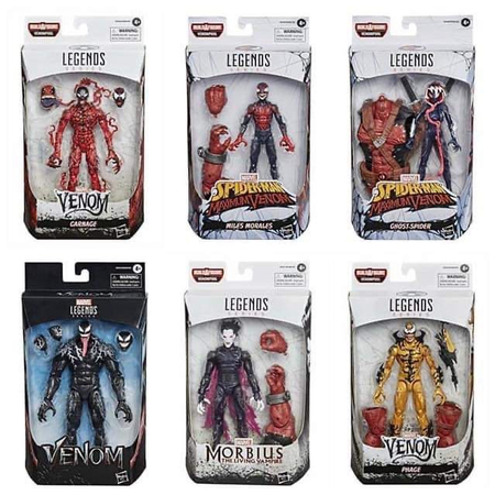 Marvel Legends Venom BAF Venompool Series Set of 6 Figures