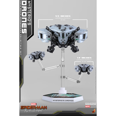Marvel Mysterio's Drones Accessories (Spider-Man: Far From Home) Set 1:6 Hot Toys 906930 ACS011
