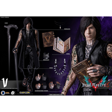 V (Devil May Cry) figurine 1:6 Asmus Collectible 907085