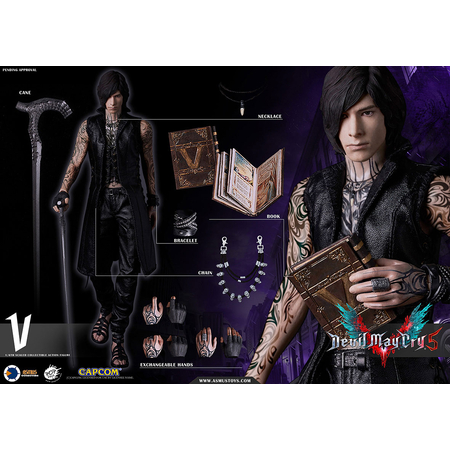 V (Devil May Cry) 1:6 figure Asmus Collectible 907085