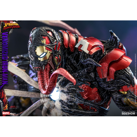 Marvel Venomized Iron Man figurine échelle 1:6 Hot Toys 907026 AC04B