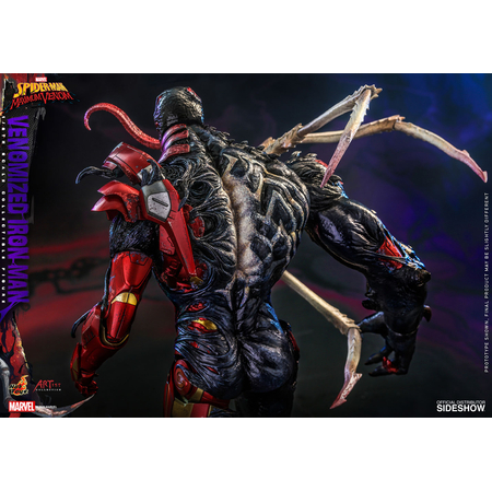 Marvel Venomized Iron Man figurine échelle 1:6 Hot Toys 907026 AC04B