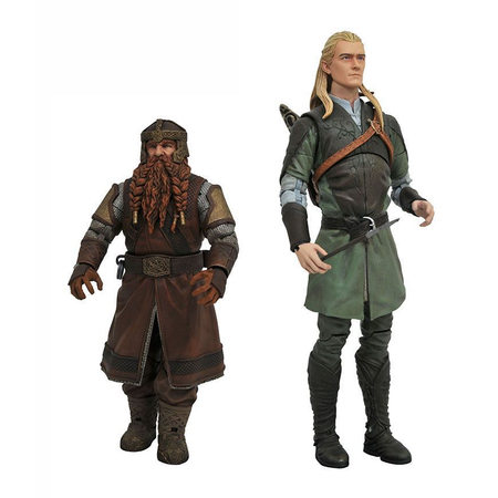 Lord of the Rings Deluxe 7-inch Action Figures Series 1 Set Diamond Select