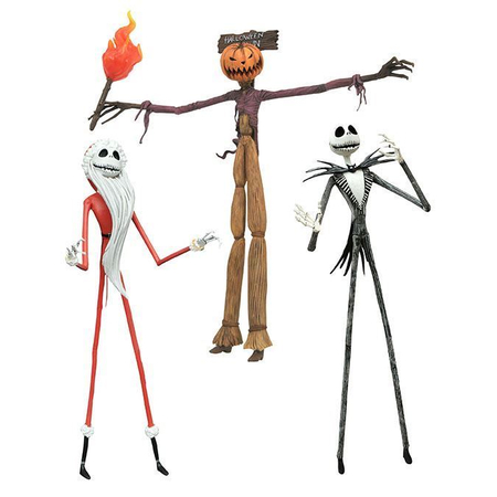 Nightmare Before Christmas Jobs of Jack Skellington Action Figure Box Set