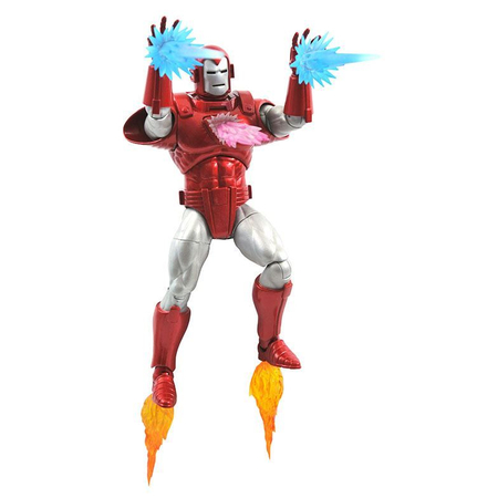 Marvel Select Silver Centurion Iron Man Figurine Diamond Select