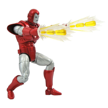 Marvel Select Silver Centurion Iron Man Figurine Diamond Select