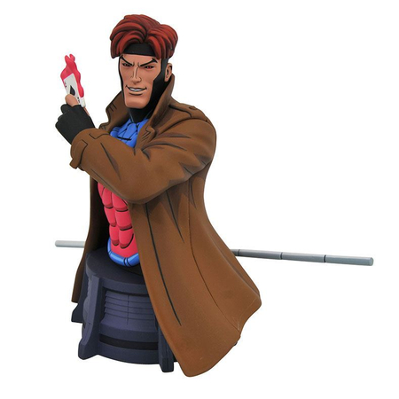 Marvel X-Men Animated Gambit Buste 6 pouces en résine Diamond Select