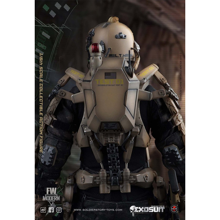 Exo-Skeleton Armor Suit Test-01 Figurine échelle 1:6 Soldier Story SS122