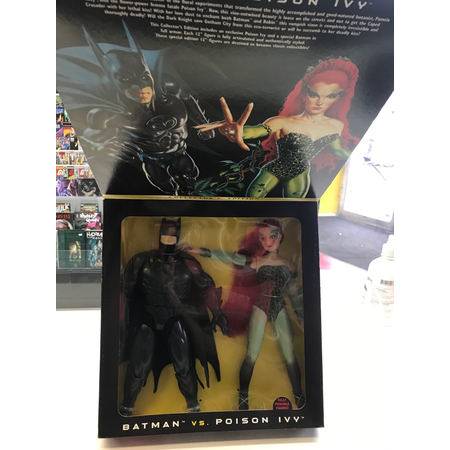 Batman VS Poison Ivy Figurines 12 pouces (1997) Collector's edition Kenner 27807