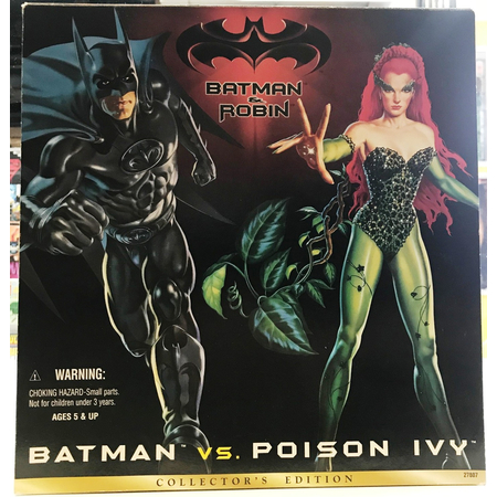 Batman VS Poison Ivy Figurines 12 pouces (1997) Collector's edition Kenner 27807