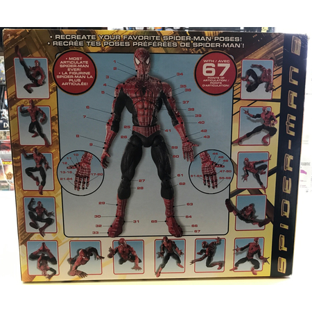 Incroyable Spider-Man figurine 18 pouces articulée (2004) ToyBiz 43828