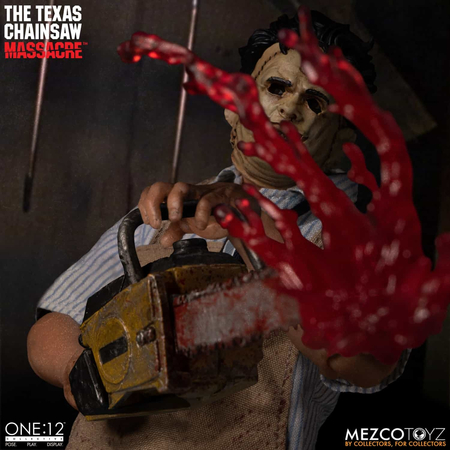 One:12 Collective Le Massacre à la tronçonneuse Leatherface figurine de Luxe Mezco Toys 77525