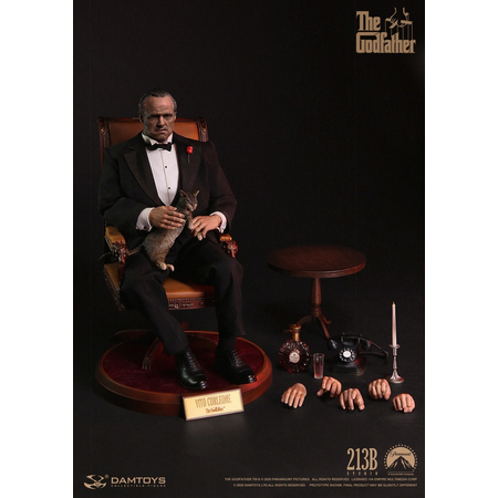 Le Parrain 1972 Vito Corleone (Version formelle) figurine échelle 1:6 DamToys DMS032 907532